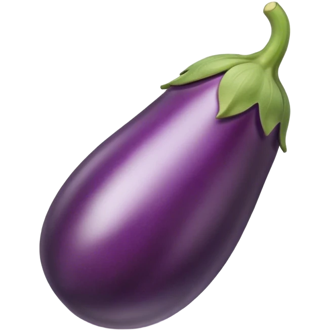 eggplant emoji