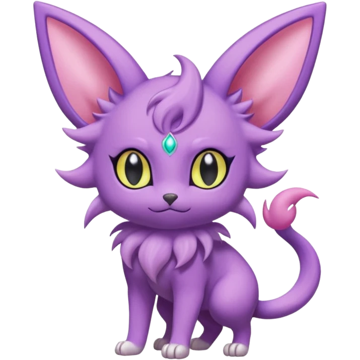  Fey Toony Espurr-Espeon-Skitty-Delcatty-Sprigatito-Purrloin-fusion-hybrid emoji
