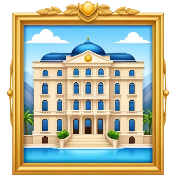 Luxury palatial hotel emoji