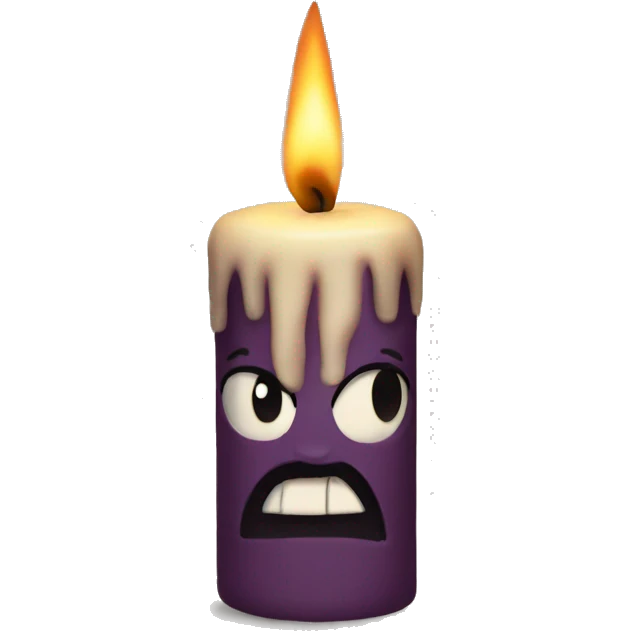 harry potter christmas candle emoji