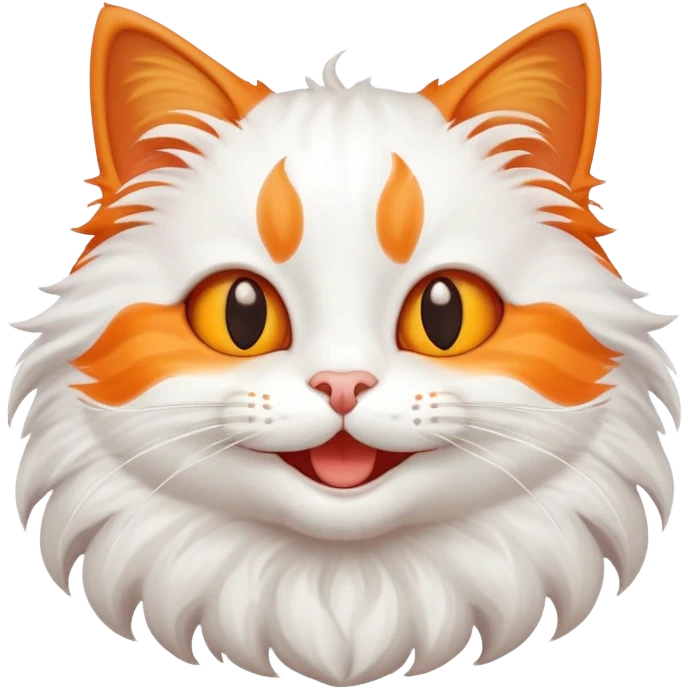 Cat smile  emoji
