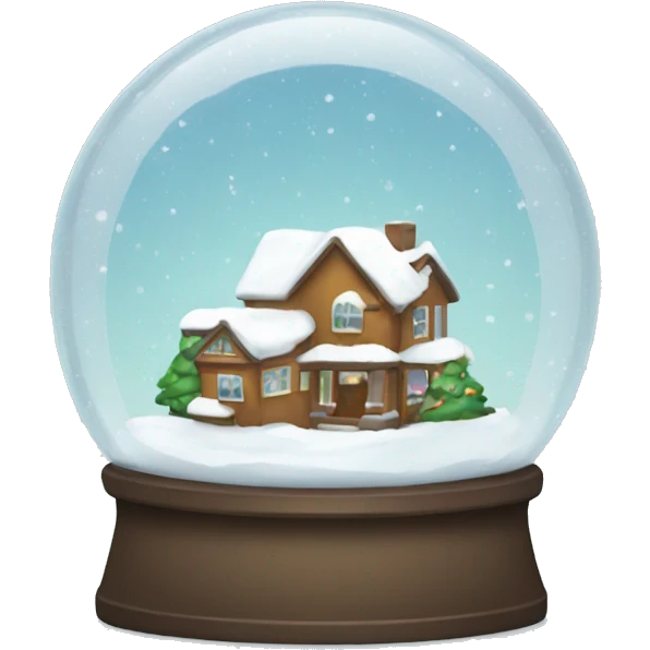 Snow globe  emoji
