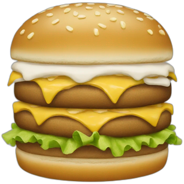 Big mac emoji
