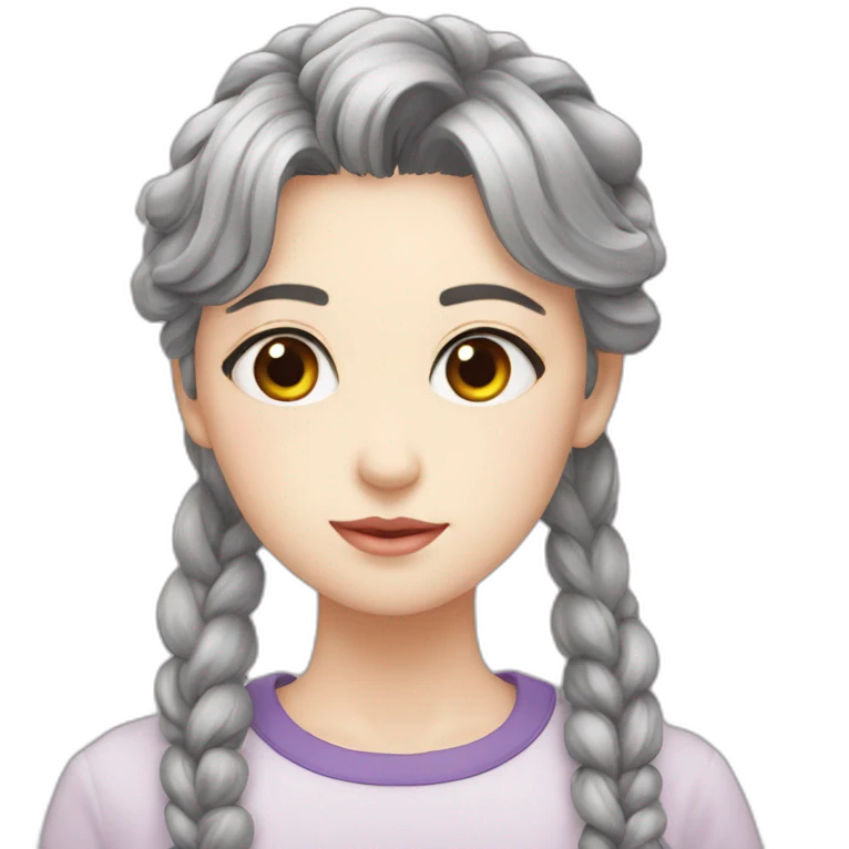 소녀 emoji