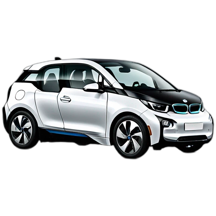 bmw-i3-side-view emoji