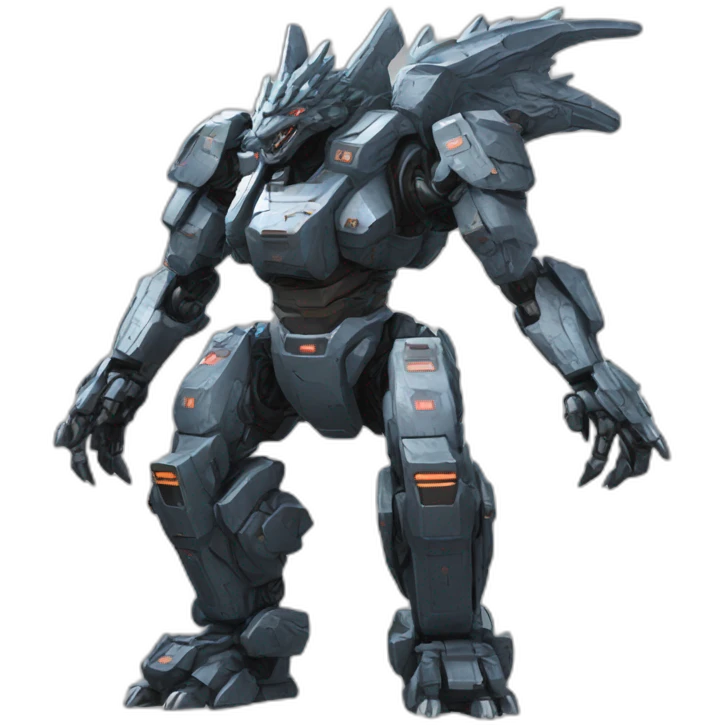 Mecha Godzilla gaming emoji