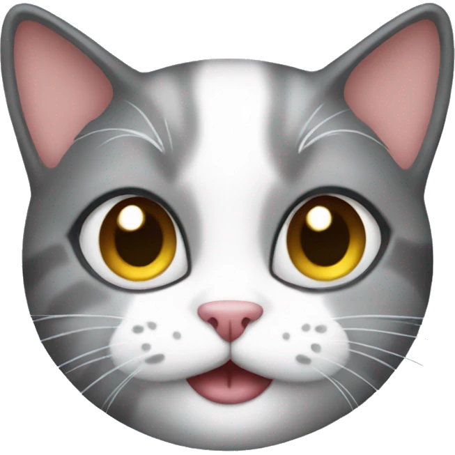Sweet kitty emoji