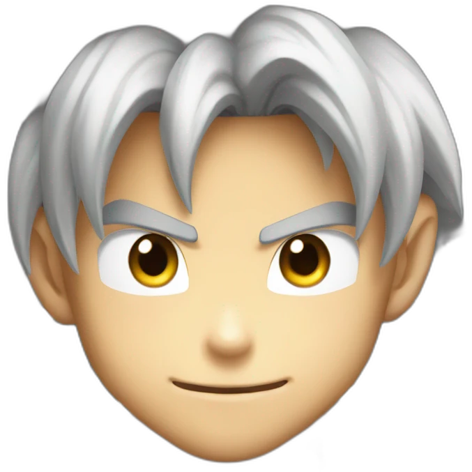 smiley goku full face emoji