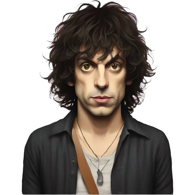 Syd Barrett of pink floyd emoji