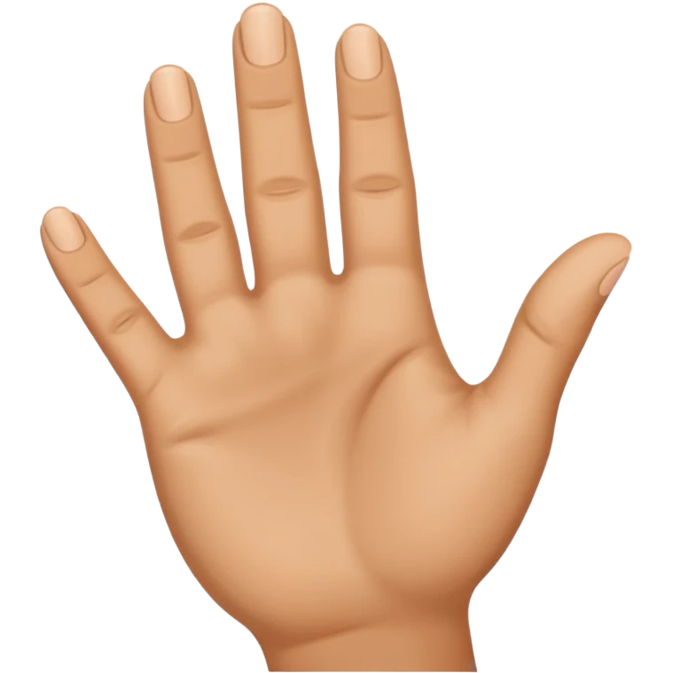 El hareketi çeken el emoji