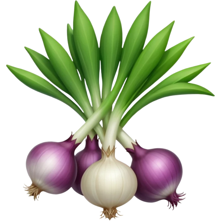 Small onions bunch emoji