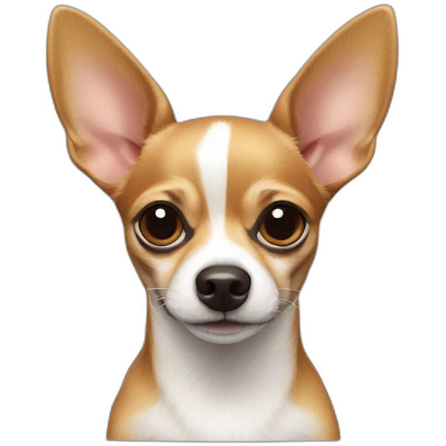 deer-headed chihuahua jack russel no white emoji