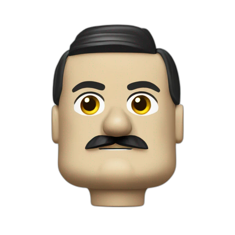 hitler as a lego emoji