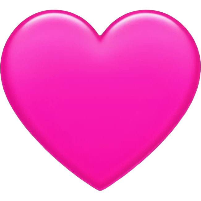 love heart neon cyberpunk emoji