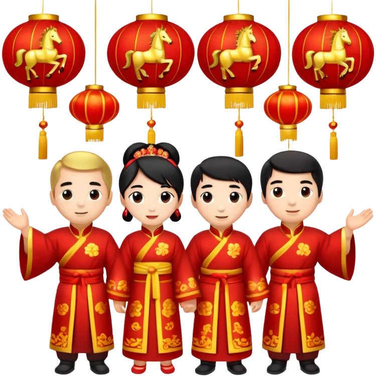 Chinese New Year, Year of the Horse emoji