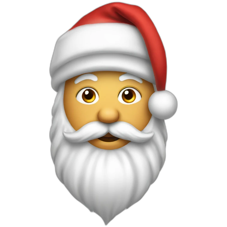 Udders santa emoji