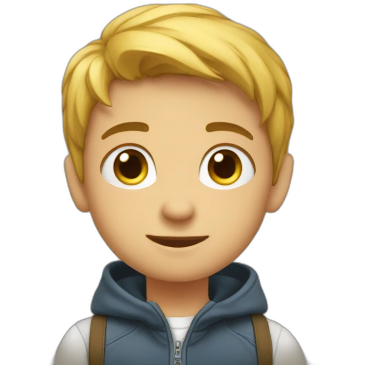 Garcon sur fils emoji