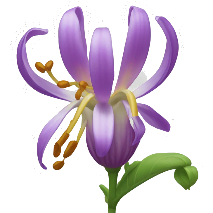 Honeysuckle flower emoji