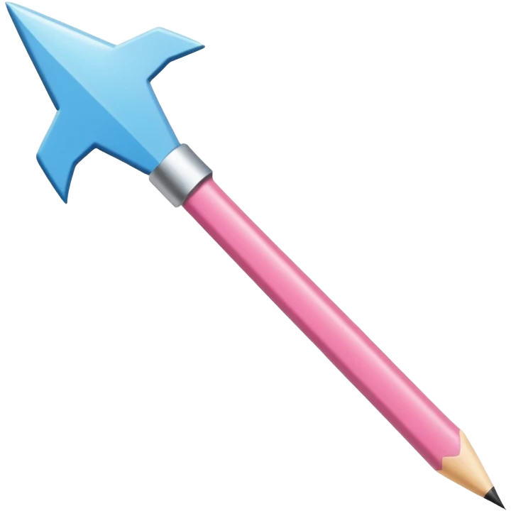 fleche directionelle blache sur fond de couleur rose   emoji