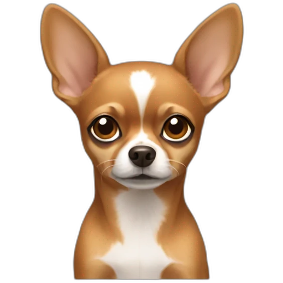 Medium Brown Chihuahu emoji