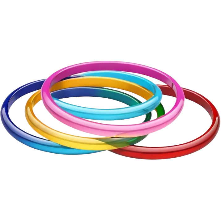   Colourfull Glass Bangles emoji