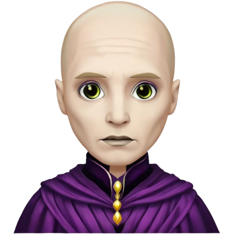 Voldemort as a drag queen emoji