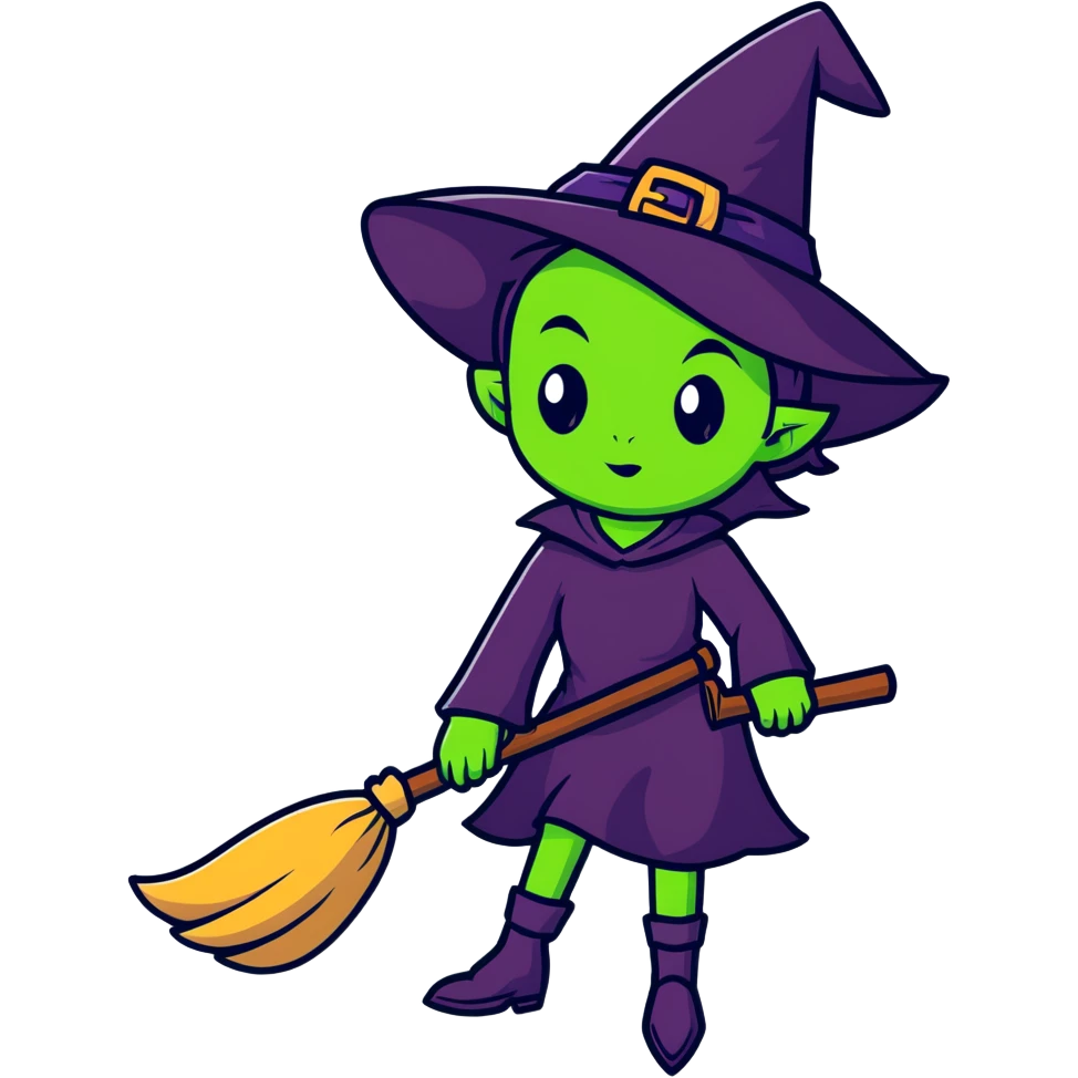 wicked witch emoji