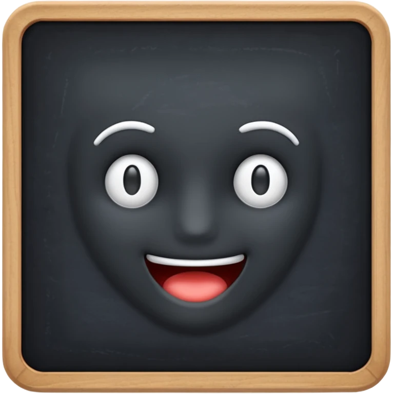 chalkboard emoji