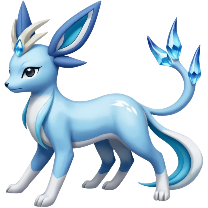 Primarina-Glaceon-Suicune-Amaura-Dialga-fusion emoji