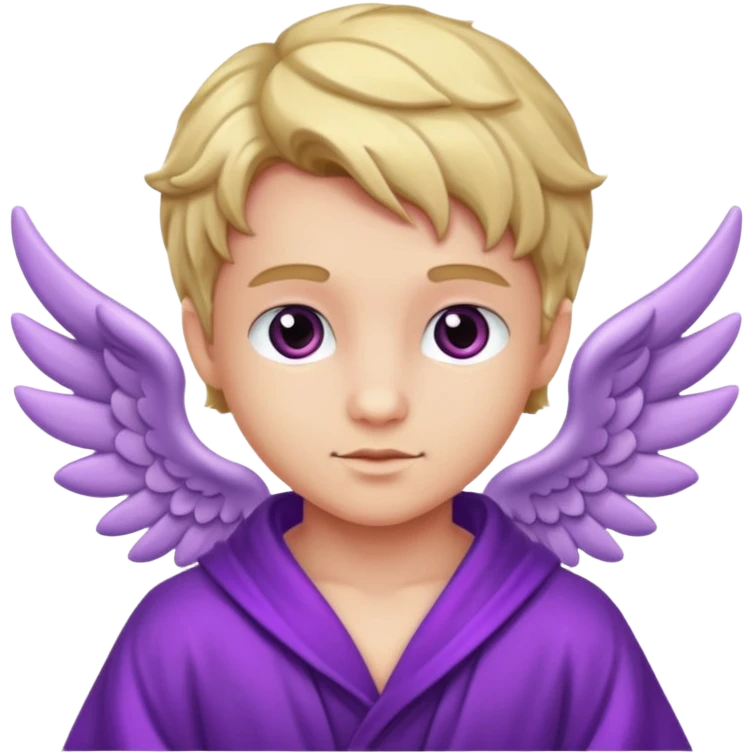 love cupid purple emoji