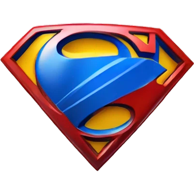 logo of superman emoji