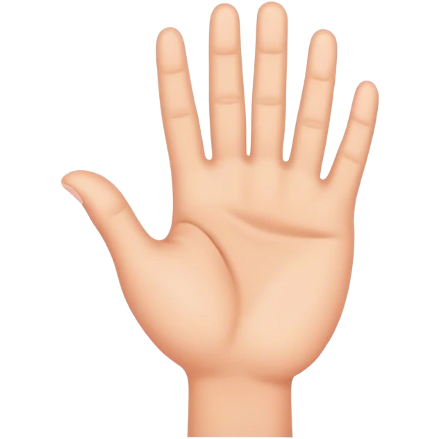 Hand  emoji