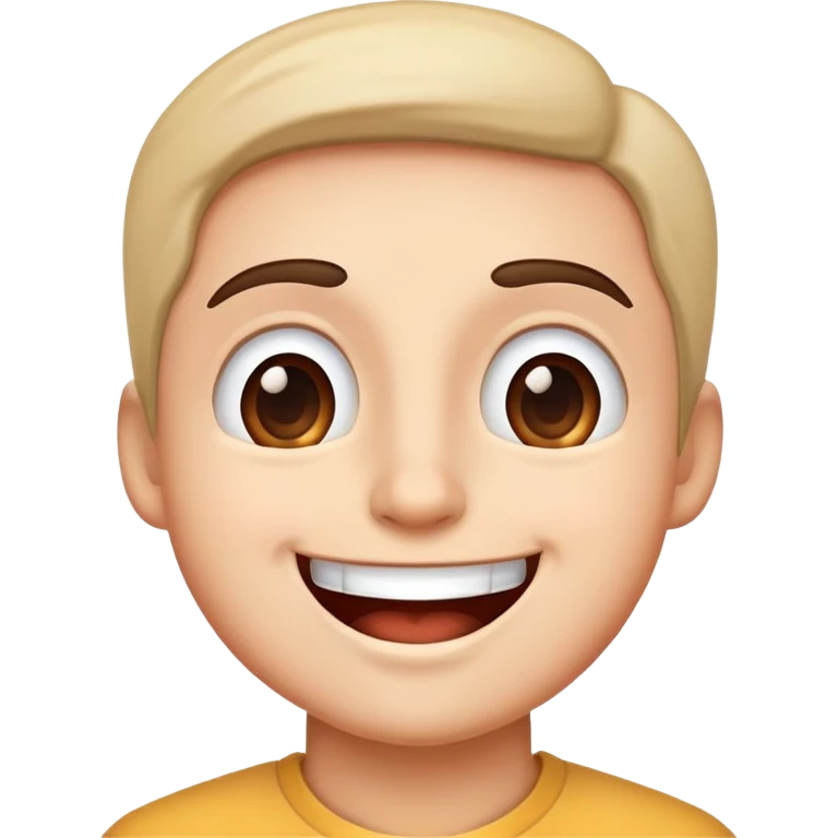 Smirk excited  emoji