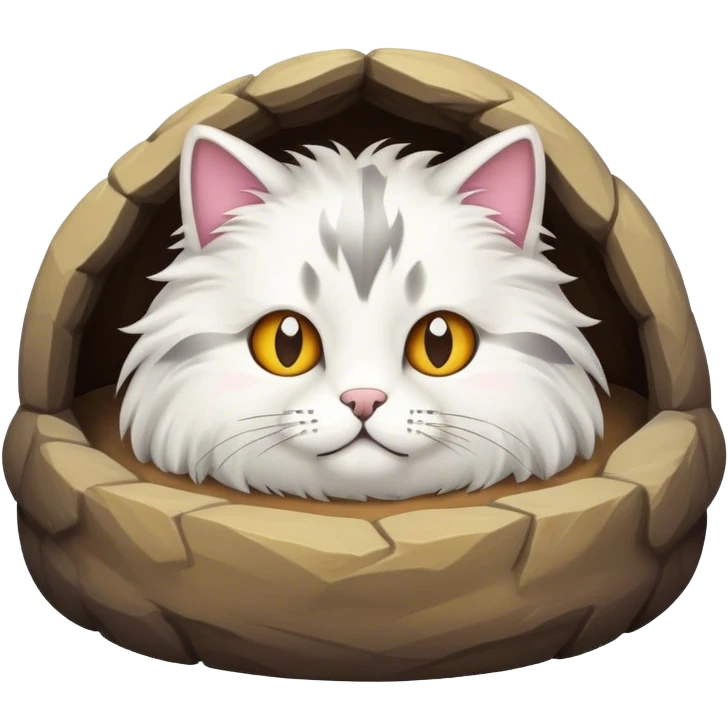Cat cave emoji