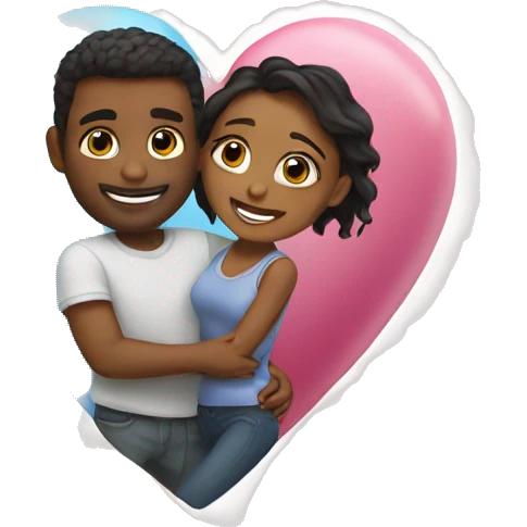 Love is in the air  emoji
