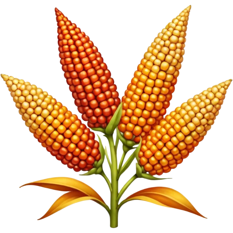 colored Sorghum emoji