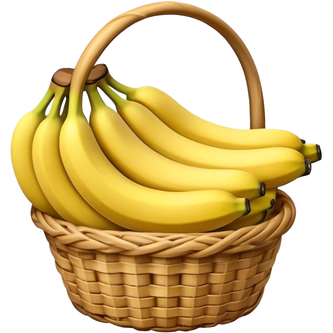 a basket of bananas emoji