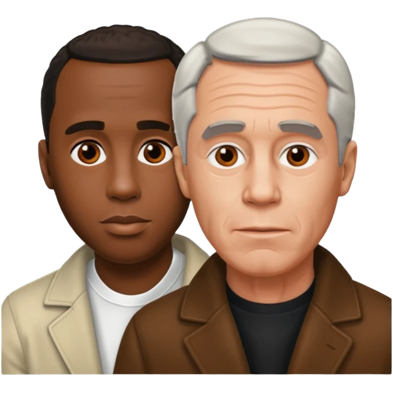 Diddy and Epstein  emoji