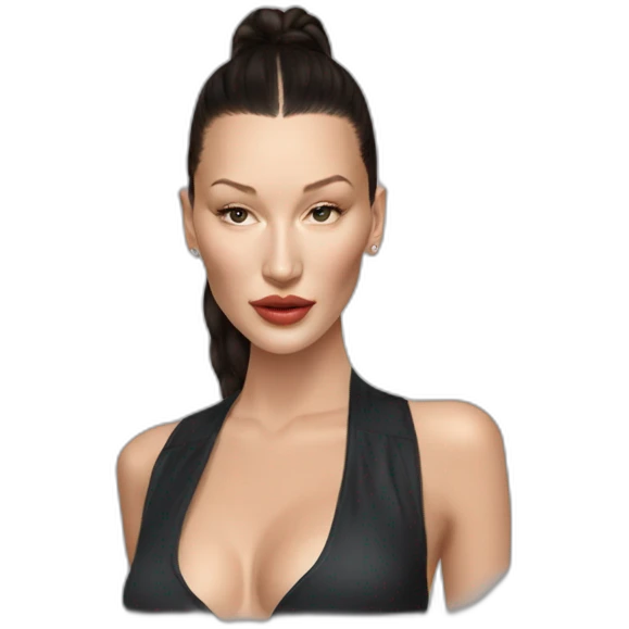 Bella hadid emoji