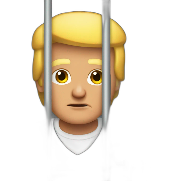 trump-in-jail-cell emoji