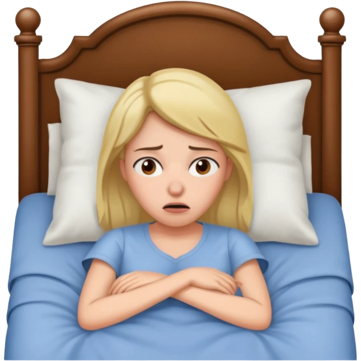 Wife being impatient in bed emoji