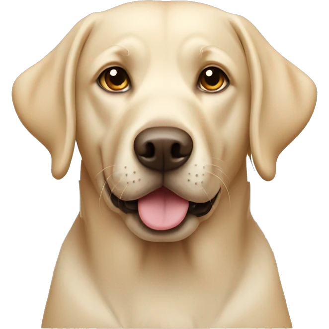 Labrador retriever emoji