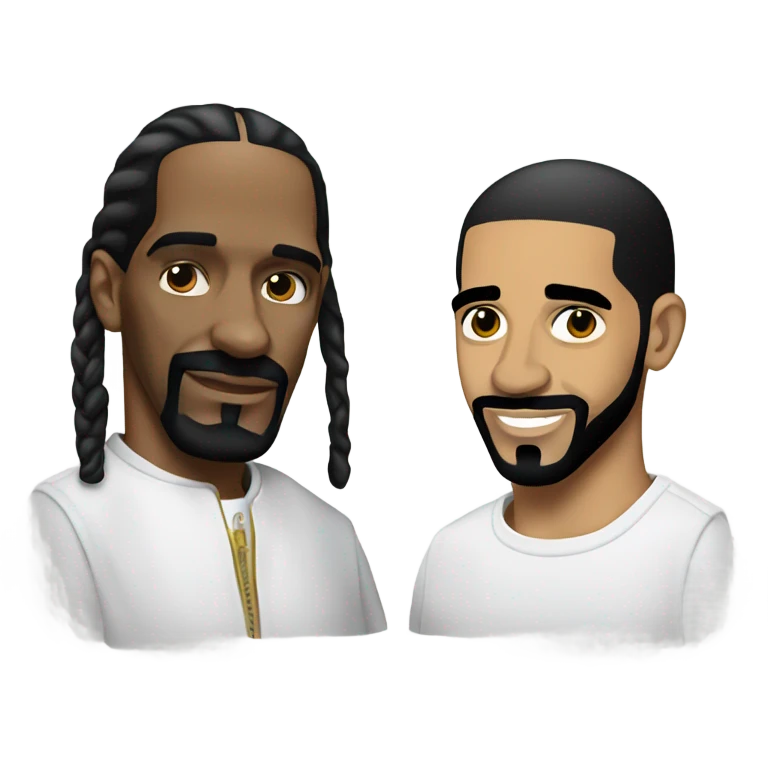 Snoop dog and drake  emoji