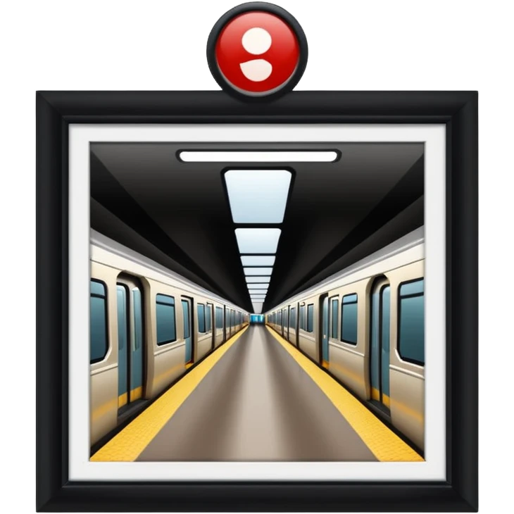subway station  emoji