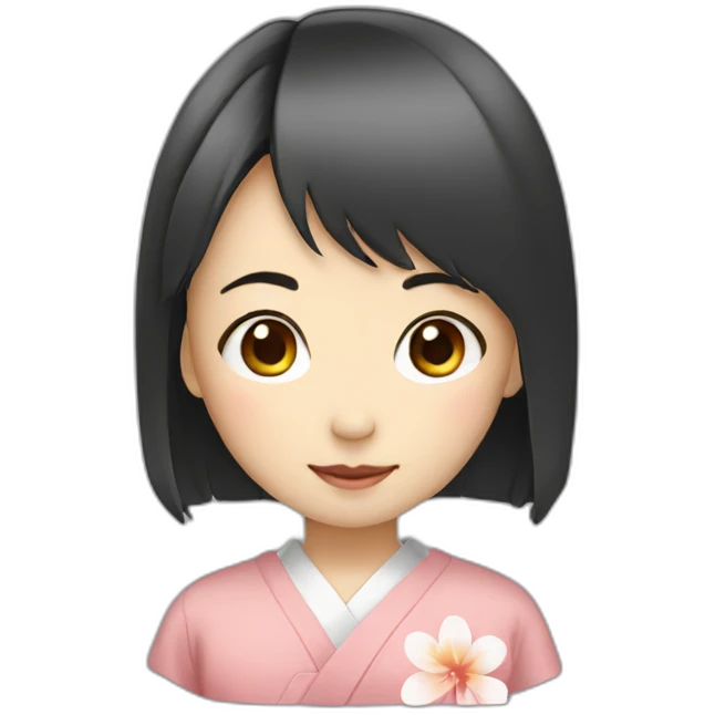 Japanese girl emoji