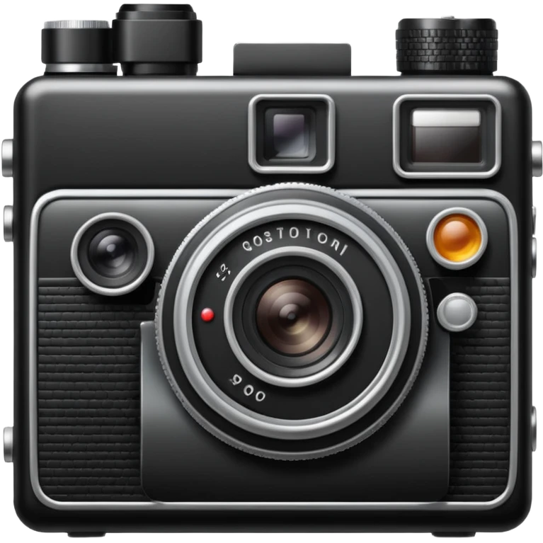 a retrò photocamera emoji