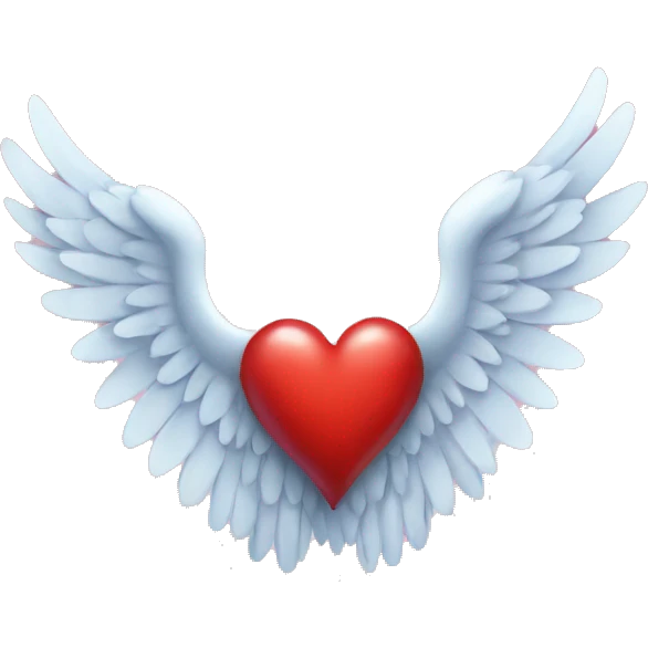 heart with wings emoji