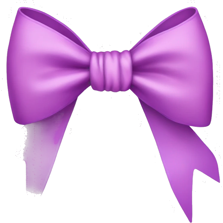coquette bow emoji