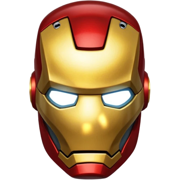 Iron man face big emoji