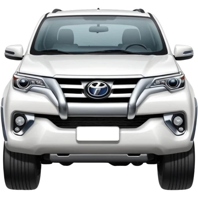 White fortuner emoji